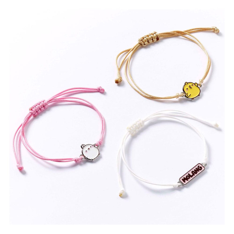 Molang Bracelets 3-Pack Molang and Piu Piu 18 cm 1