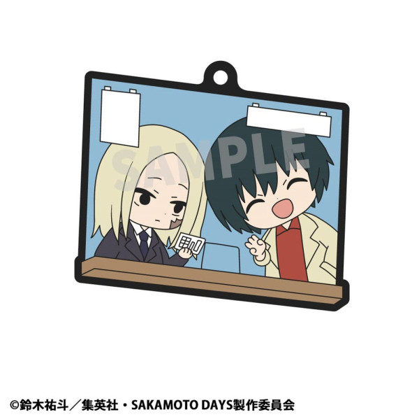 Sakamoto Days Rubber Mascot Buddycolle Rubber Charms Vol. 2 7 cm Assortment (6) 6