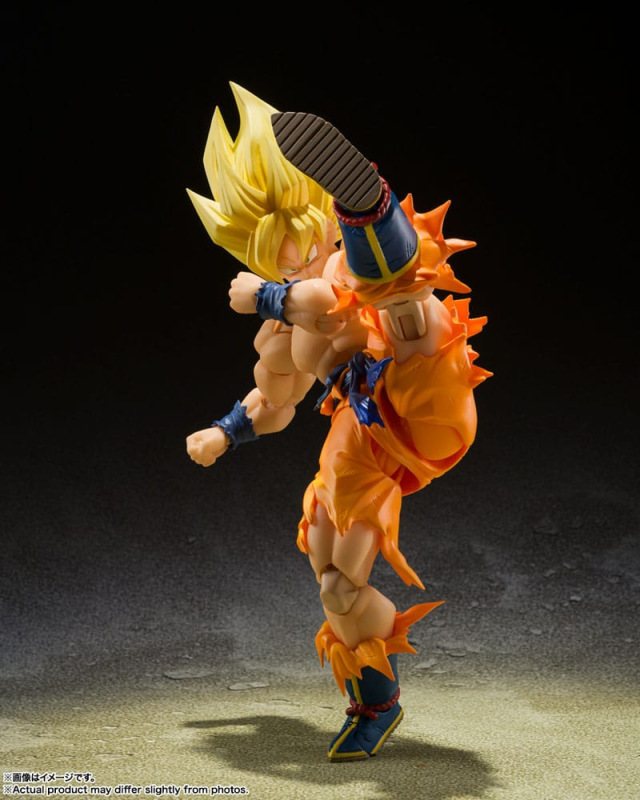 Dragon Ball Z S.H. Figuarts Action Figure Super Saiyan Son Goku - Legendary Super Saiyan - 14 cm 5