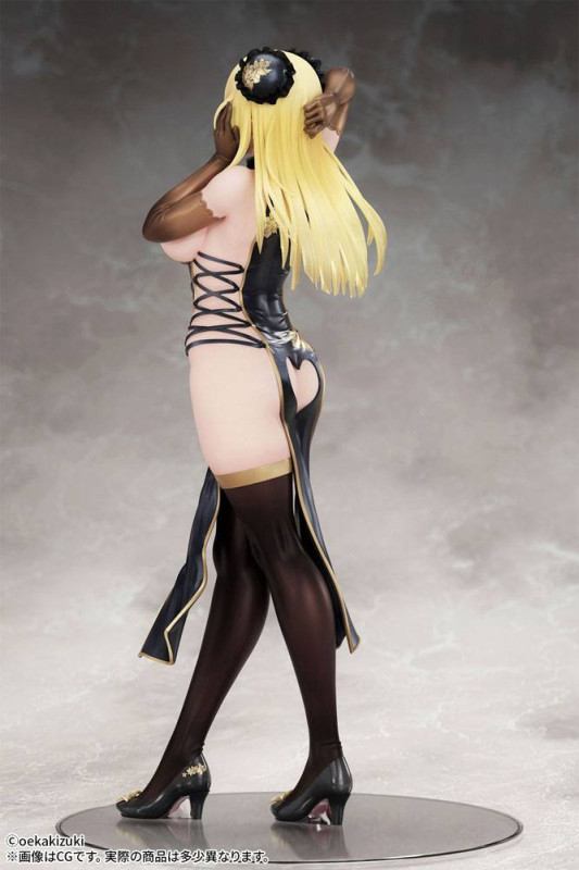 Original Character Statue 1/7 China Girl Black Ver. Illustrated by Oekakizuki 20 cm 12