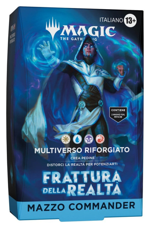 Magic the Gathering Frattura della Realtà Commander Deck Multiverse Reforged Assortment (4) italian 1