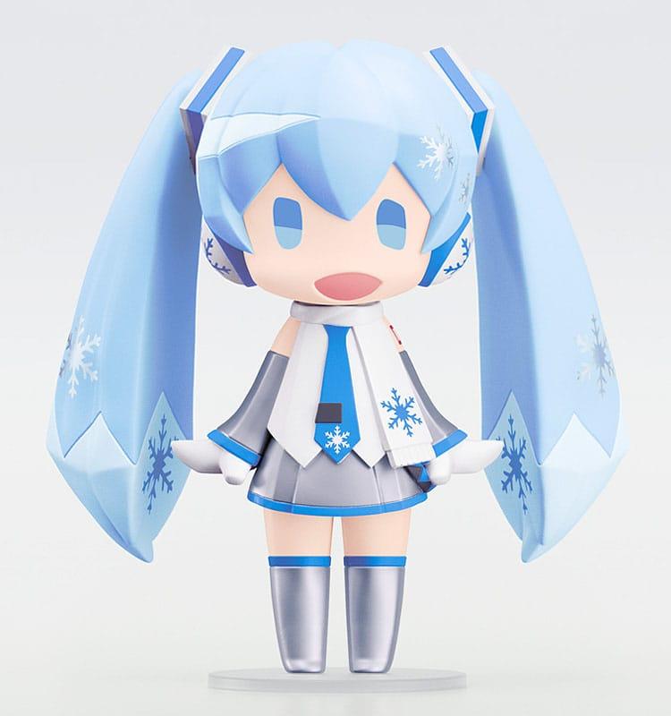 Character Vocal Series 01: Hatsune Miku HELLO! GOOD SMILE Action Figure Snow Miku 10 cm