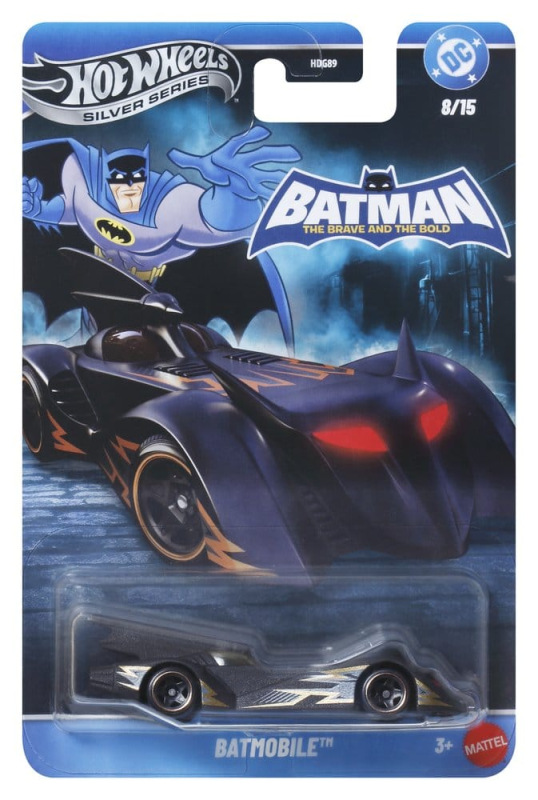 Batman Hot Wheels Silver Series Die-Cast Vehicles 1/64 979T Assortment (24) 7