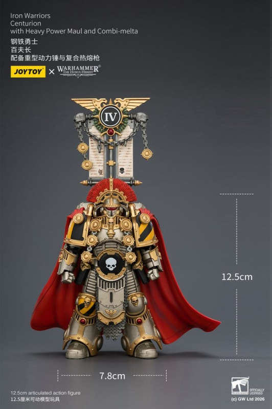 Warhammer The Horus Heresy Action Figure Iron Warriors Centurion 13 cm 9