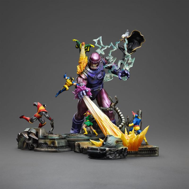 Marvel Demi Art Scale Statue 1/20 X-Men Danger Room Diorama A 42 cm 2