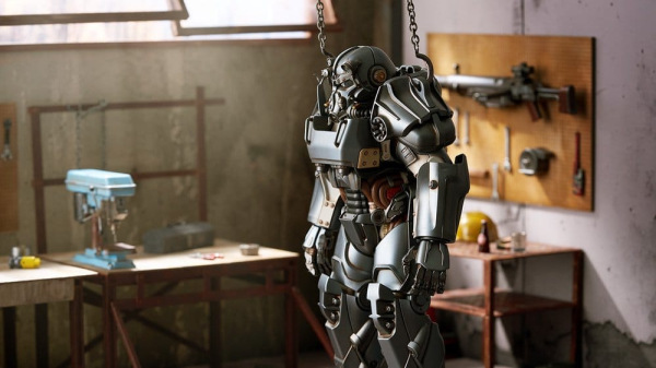 Fallout Plamatea Plastic Model Kit T-60 Power Armor 20 cm 2