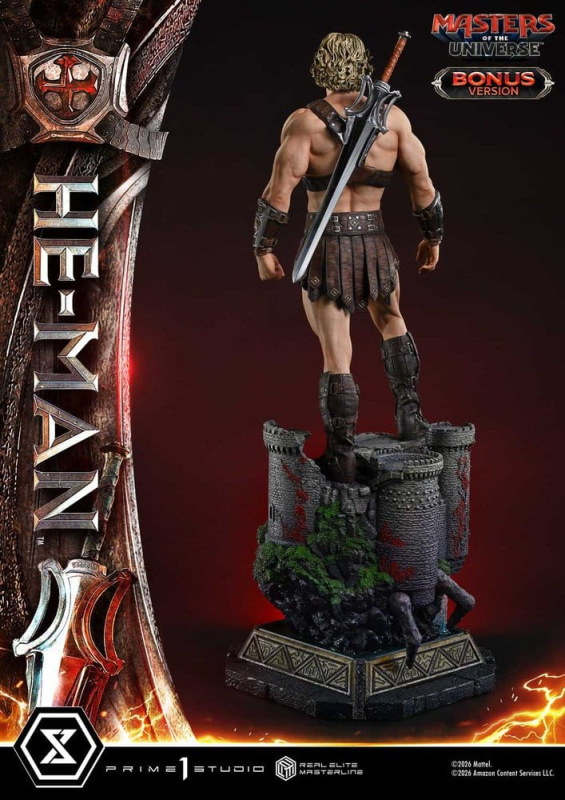 Masters of the Universe (2026 Film) Real Elite Masterline Series Statue 1/3 He-Man DX Bonus Version 7