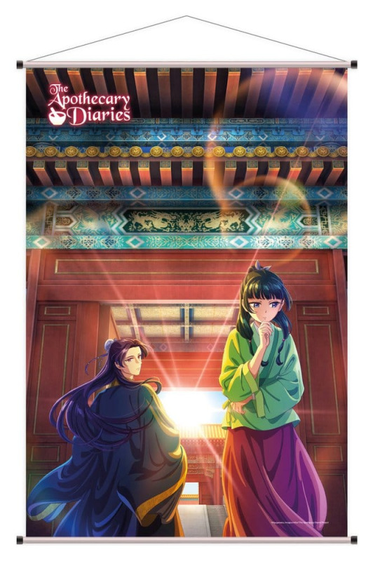 The Apothecary Diaries Wallscroll 01 Maomao & Jinshi 60 x 90 cm