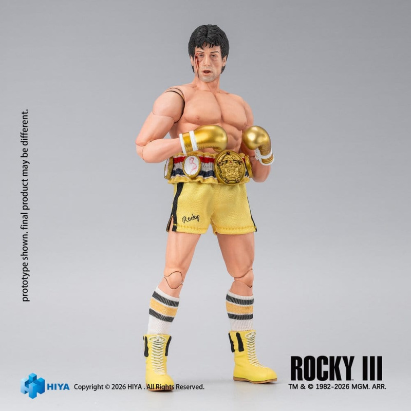 Rocky III Exquisite Super Action Figure 1/12 Rocky Boxer Version 16 cm 2
