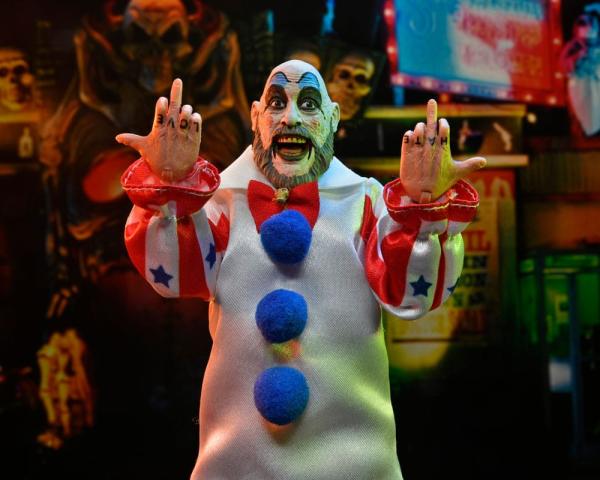 House of 1000 Corpses Clothed Action Figure Captain Spaulding 20 cm