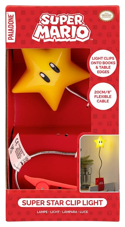 Super Mario Light Super Star Clip 33 cm 2