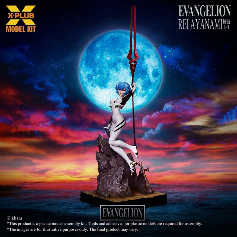 Neon Genesis Evangelion Plastic Model Kit 1/8 Rei Ayanami 40 cm 3