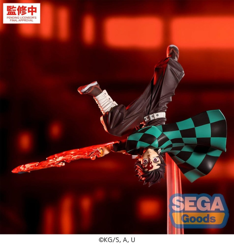 Demon Slayer: Kimetsu no Yaiba Luminasta PVC Figure Tanjiro Kamado Hinokami Kagura Setting Sun Trans 1