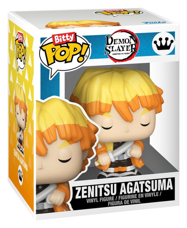 Demon Slayer: Kimetsu no Yaiba Bitty POP! Vinyl Figures 2-Pack Inosuke & Zenitsu 2 cm 3