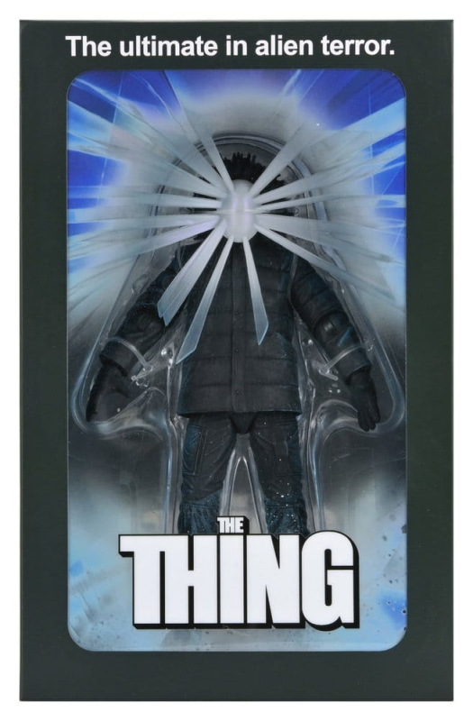 The Thing Clothed Action Figure The Thing Poster Series 18 cm 1