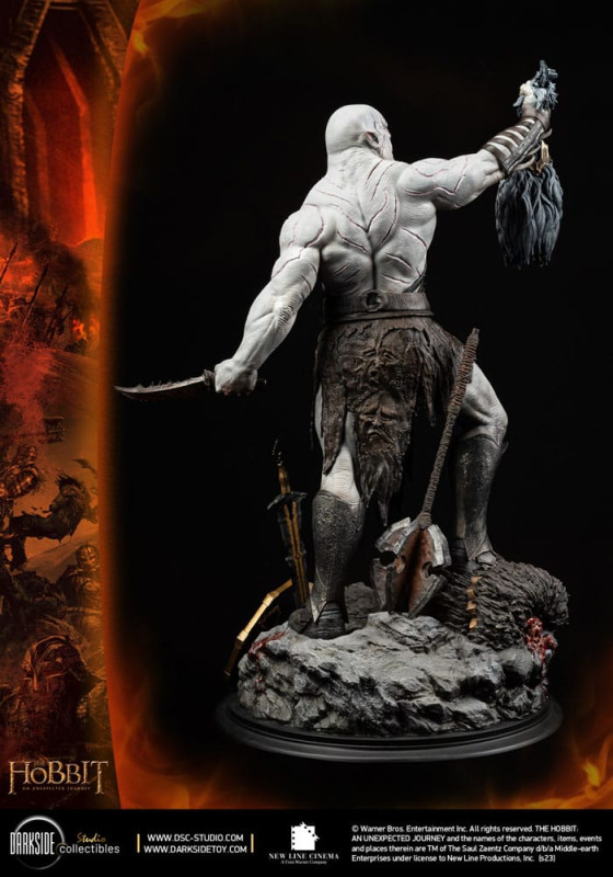 The Hobbit MS Series Statue 1/3 Azog The Defiler John Howe Signature Edition Edition 90 cm 7