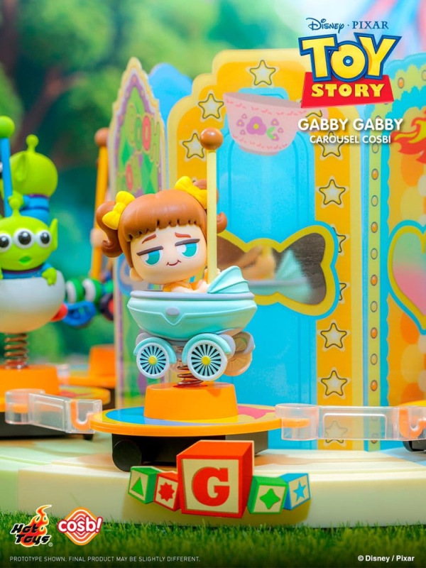 Toy Story Cosbi Mini Figures Carousel Collection 10 cm Blind Box Display (6) 5