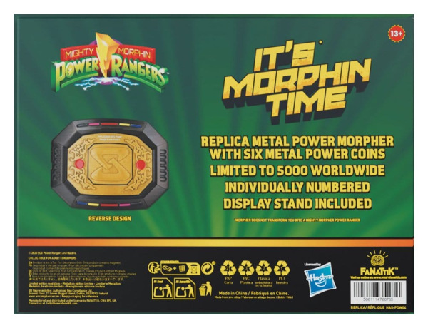 Power Rangers Replica Interchangeable Power Morpher Limited Edition 7 x 9 cm 5