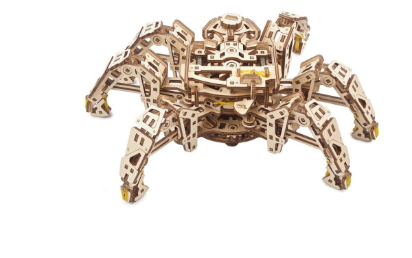 Ugears 3D Wooden Puzzle Hexapod Explorer 13