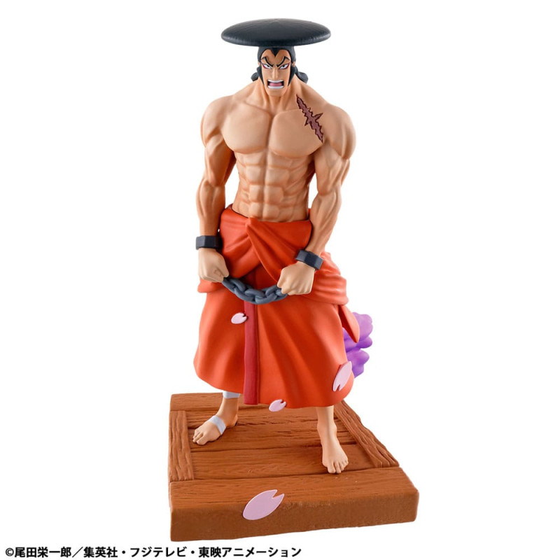 One Piece Petitrama PVC Mini Statue Logbox Re Birth Wano Kuni Vol. 1 Set 9 cm 7