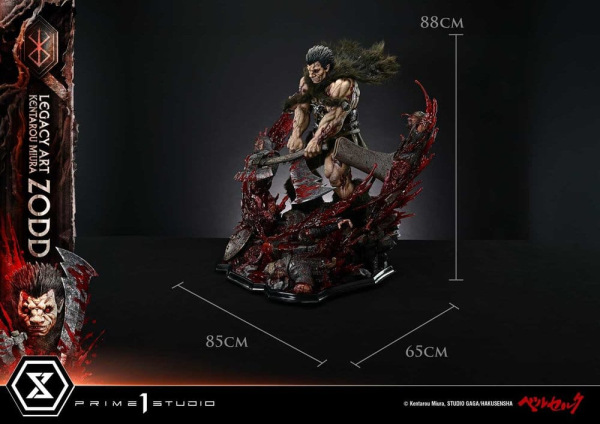 Berserk Legacy Art "Kentarou Miura" Statue 1/4 Zodd 88 cm 6