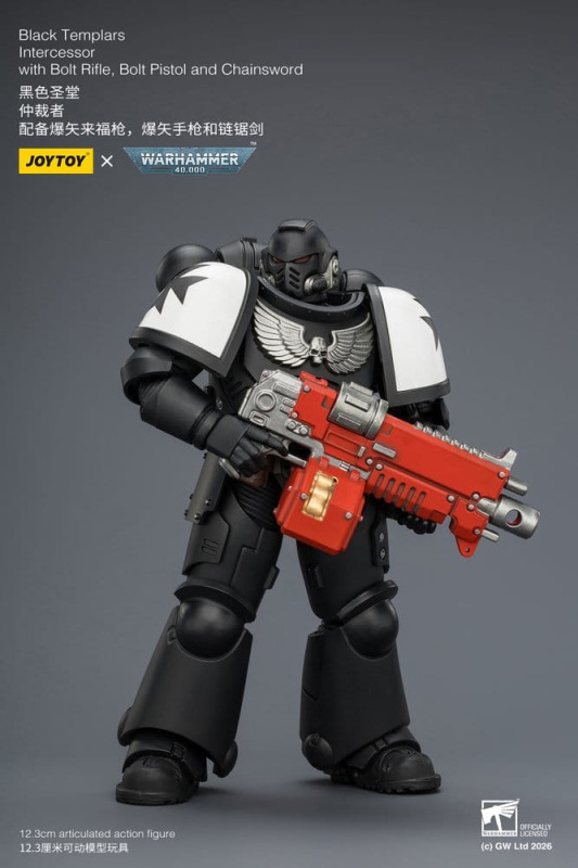 Warhammer 40,000 Action Figure Black Templars Intercessor 12 cm 11