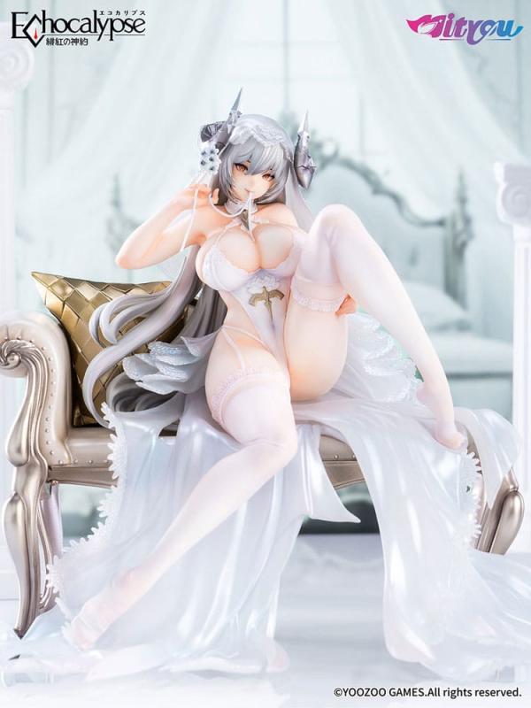 Echocalypse PVC Statue 1/7 Lilith Pure White Pledge Ver. 21 cm 4