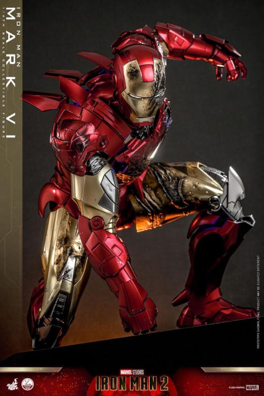 Iron Man 2 Action Figure 1/4 Iron Man Mark VI 48 cm 3