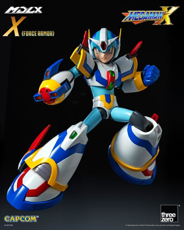 Mega Man X MDLX Action Figure Rockman / Mega Man Force Armor 12 cm 8