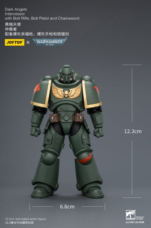 Warhammer 40,000 Action Figure Dark Angels Intercessor 12 cm 9