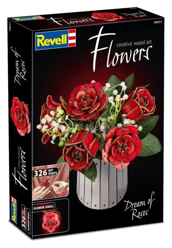 Revell Flowers Wooden Flowers Dream of Roses 22 cm 7