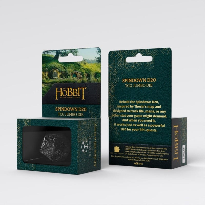 The Hobbit Spindown Jumbo Die Umbral TCG D20 1