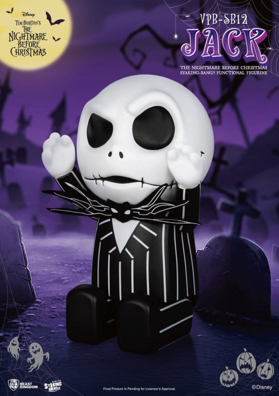The Nightmare Before Christmas syaking-bang Figure Bank Jack 47 cm 5