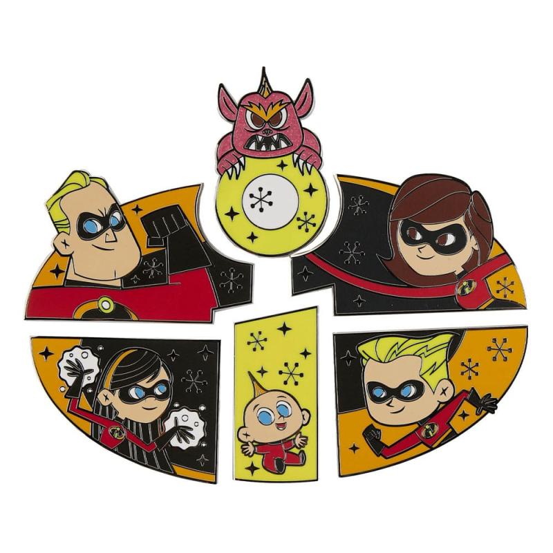 Disney Pixar Loungefly POP! Enamel Pins Incredibles 3 cm Assortment (12) 1