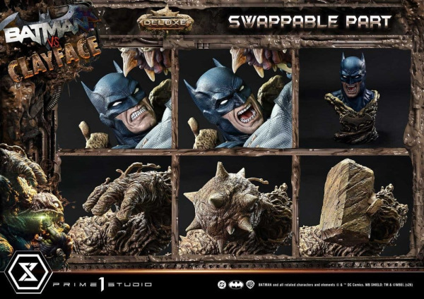 DC Comics Ultimate Premium Masterline Series Statue 1/4 Batman VS Clayface DX Bonus Version 83 cm 13