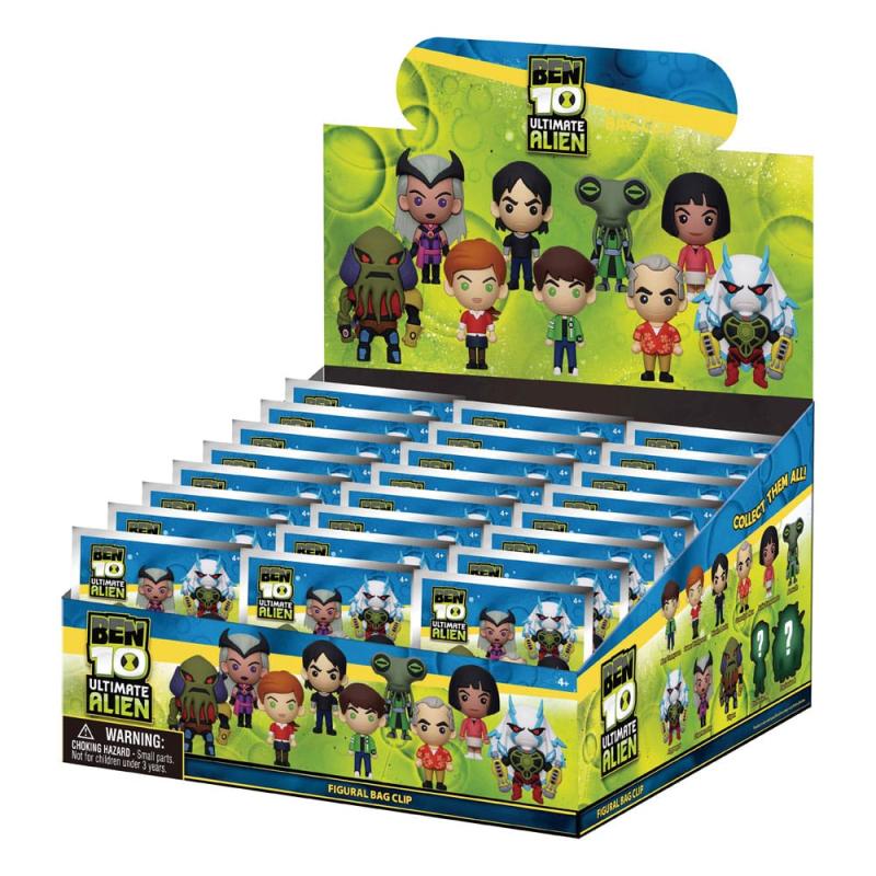 Ben 10 3D PVC Bag Clips Display (24)