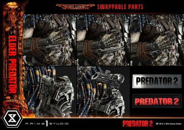 Predator 2 (Film) Museum Masterline Statue 1/3 Elder Predator DX Bonus Version 94 cm 12