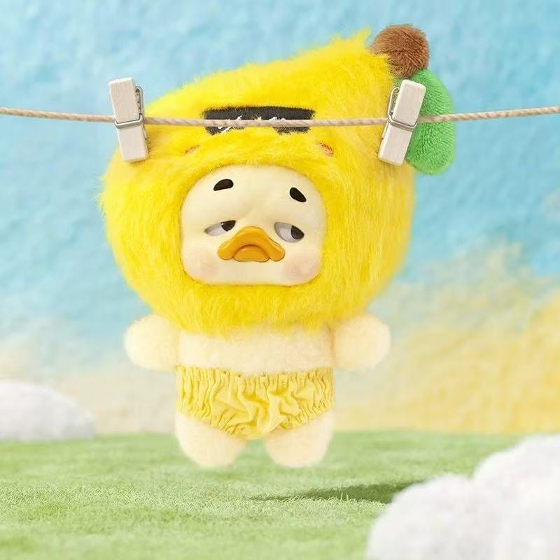 Mini Upset Duck Plush Keychain Wish List Duck 12 cm Blind Box Display (6) 5