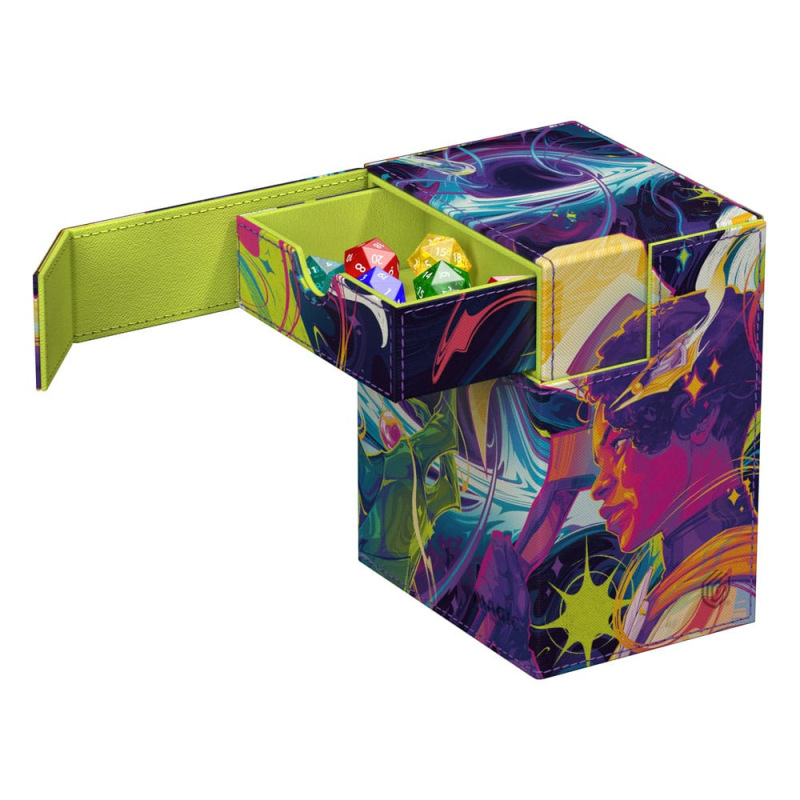 Ultimate Guard Flip'n'Tray 133+ Xenoskin Magic: The Gathering "Edge of Eternities" - Haliya and Tezz 1