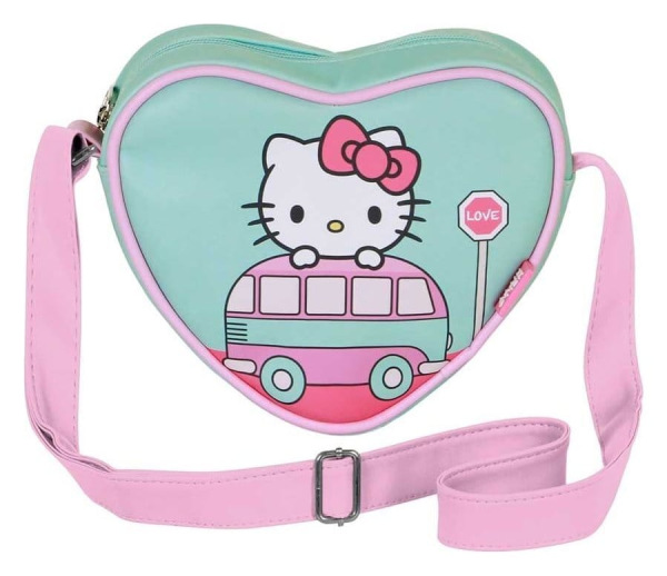 Sanrio Casual Heart Shoulder Bag Hello Kitty Van 2
