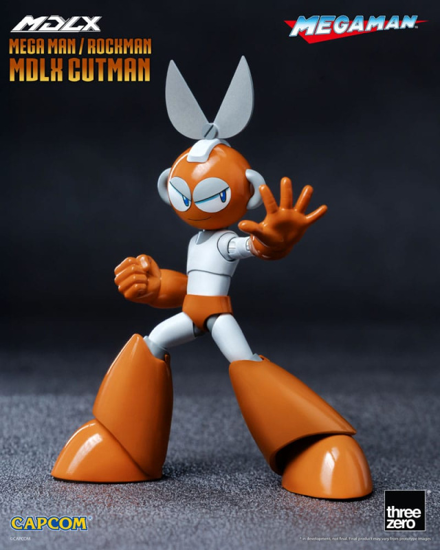 Mega Man MDLX Action Figure Rockman / Mega Man Cutman 12 cm 4
