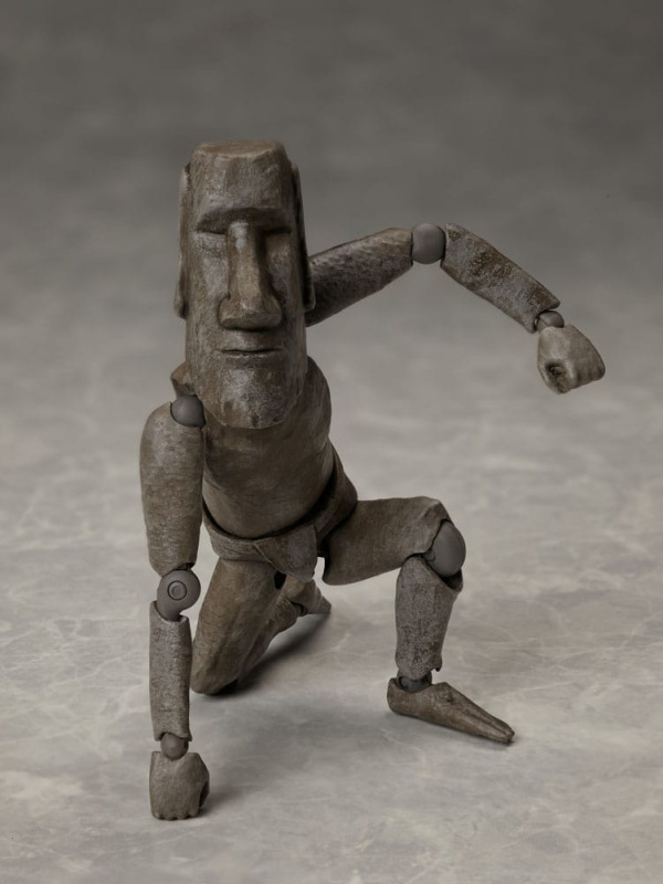 The Table Museum Figma Action Figure Moai 14 cm 4