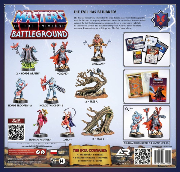 Masters of the Universe: Battleground Miniatures Game Wave 4: The Power of the Evil Horde *French Ve 7