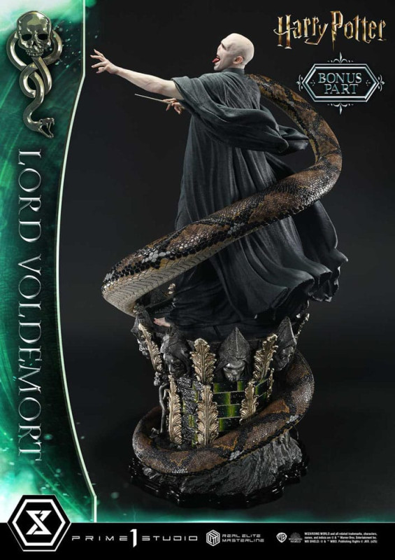 Harry Potter Real Elite Masterline Series Statue 1/4 Lord Voldemort Bonus Version 83 cm 4