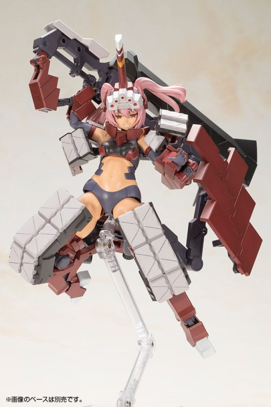 Frame Arms Girl Plastic Model Kit Kagutsuchi-Otsu Fencer 19 cm 3
