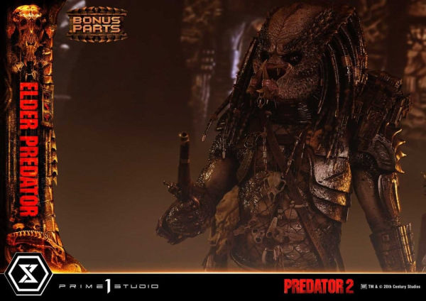 Predator 2 (Film) Museum Masterline Statue 1/3 Elder Predator DX Bonus Version 94 cm 4