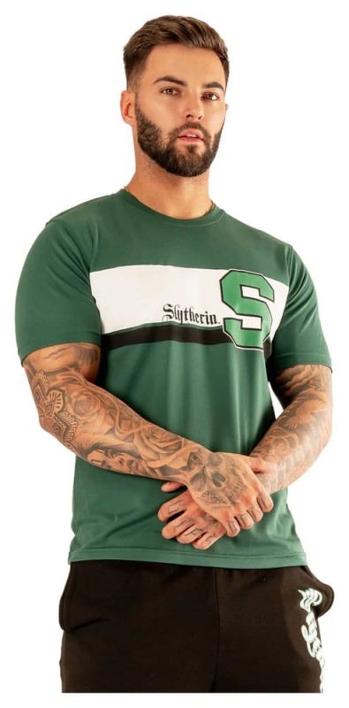 Harry Potter T-Shirt Slytherin Track And Field Size M 1