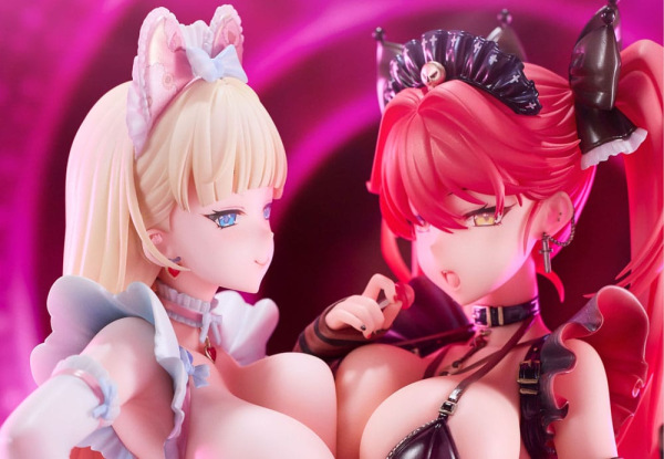 Original Character PVC Statues 1/5 Stella & Sadie Illustrated by Mendokusai 31 cm 1