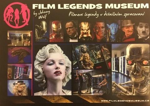 Sběratelská pohlednice Film Legends Museum