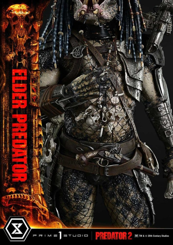 Predator 2 (Film) Museum Masterline Statue 1/3 Elder Predator 94 cm 12